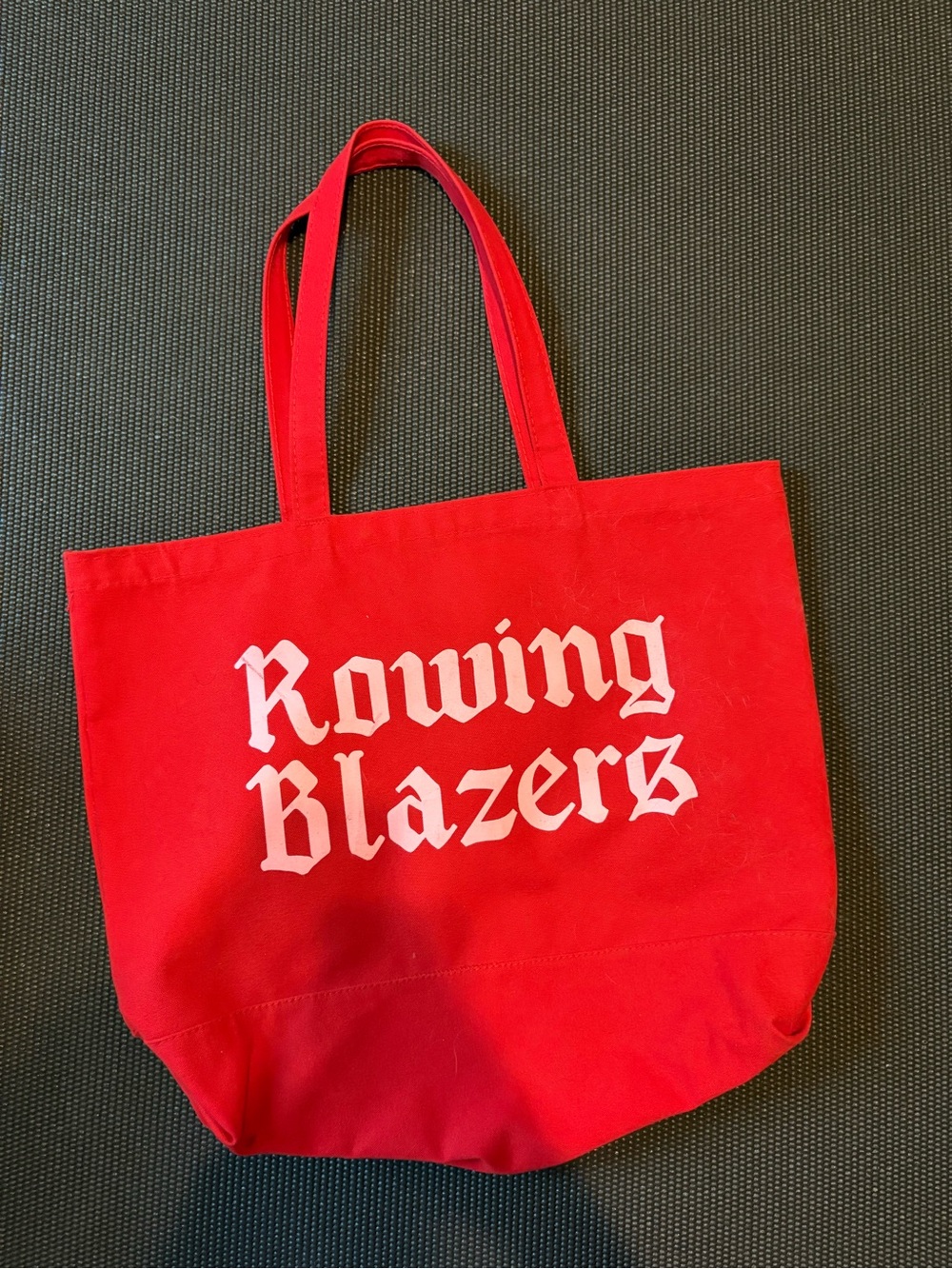 Rowing Blazers Red Canvas Tote Bag